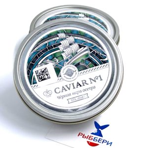 Черная икра осетровая забойная 250гр